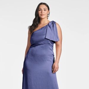 Sachin & Babi Chelsea One-Shoulder Gown